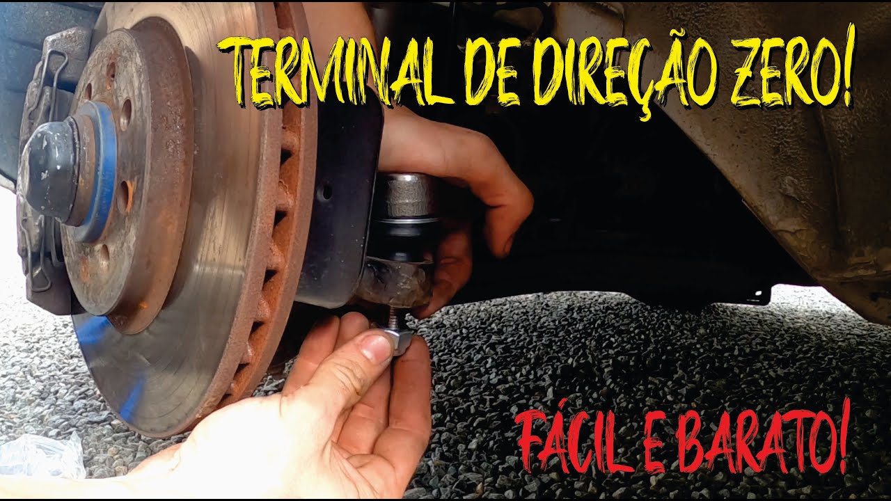 TROCA DO TERMINAL DE DIREÇÃO - CHEGA DE BARULHO!!!