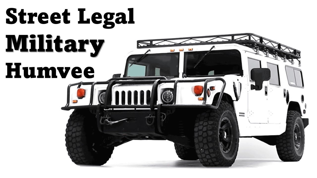 How to Make Your Humvee or Military Vehicle STREET LEGAL!