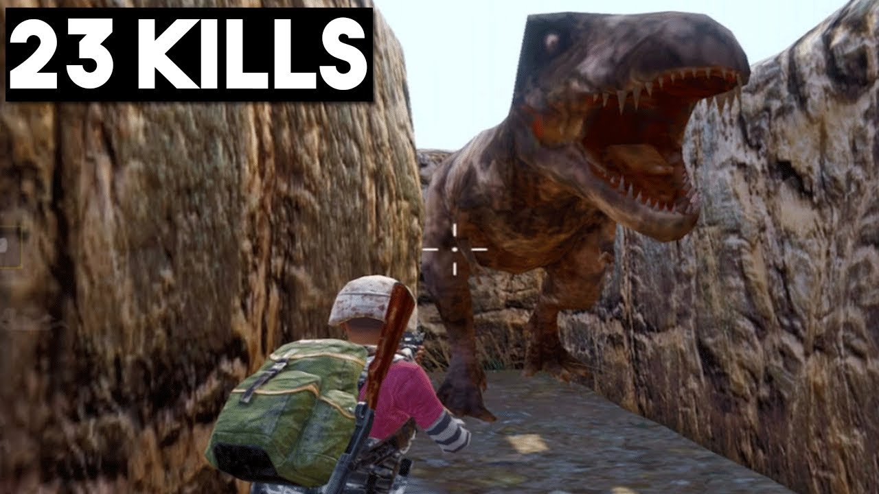 DINO PARK IS SICK! | 23 KILLS NEW Snow Map Vikendi | PUBG Mobile