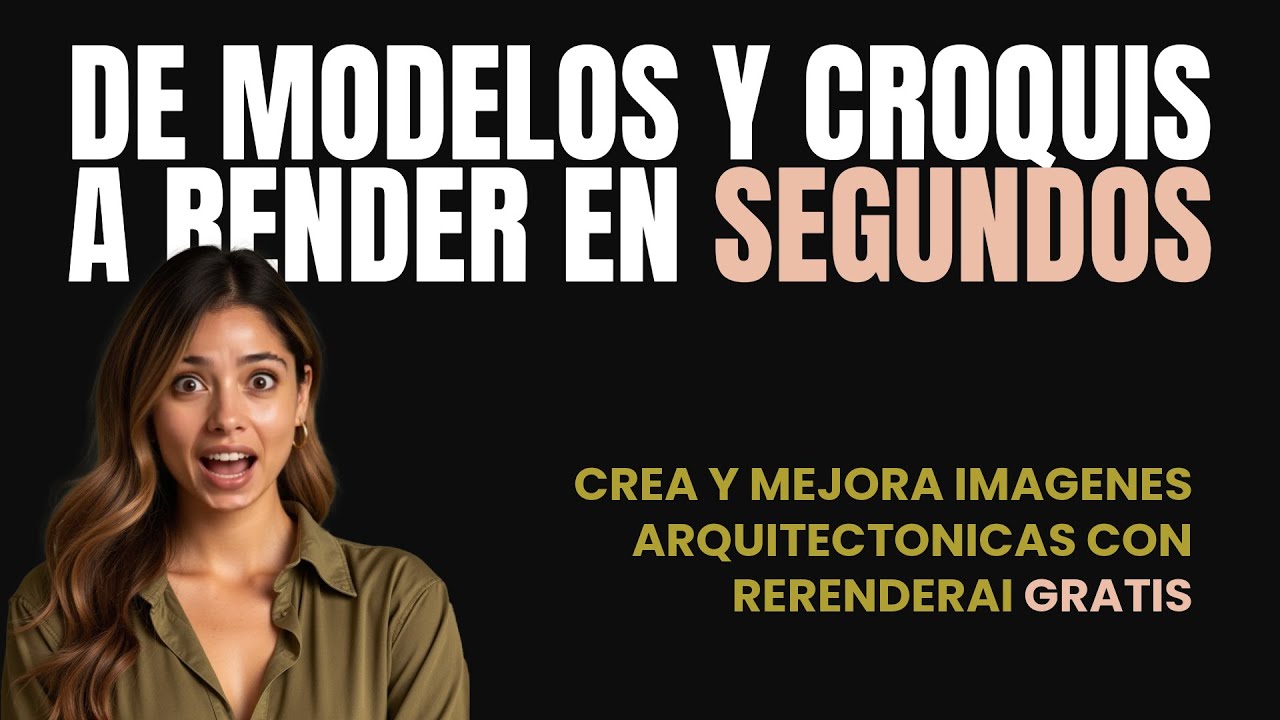 Genera y Edita Renders de Arquitectura Gratis con ReRender AI