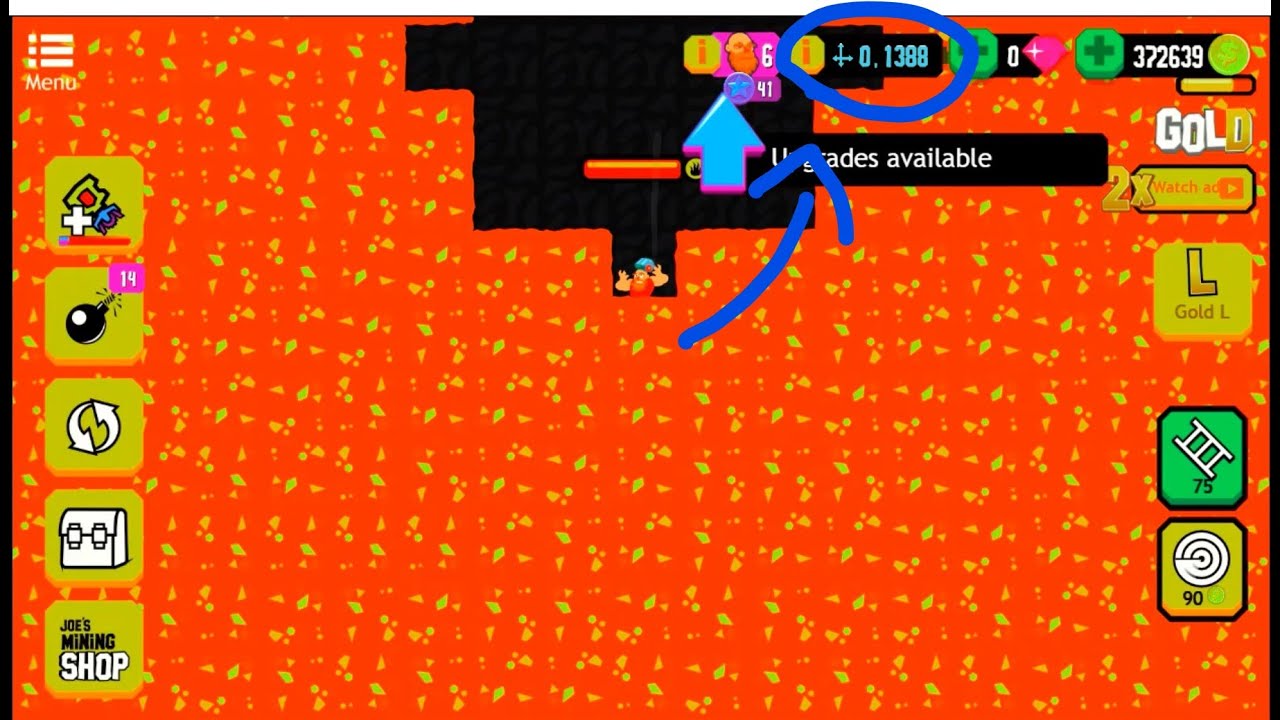 Go red place in 2 hours in gold digger game | Fire fly on sky