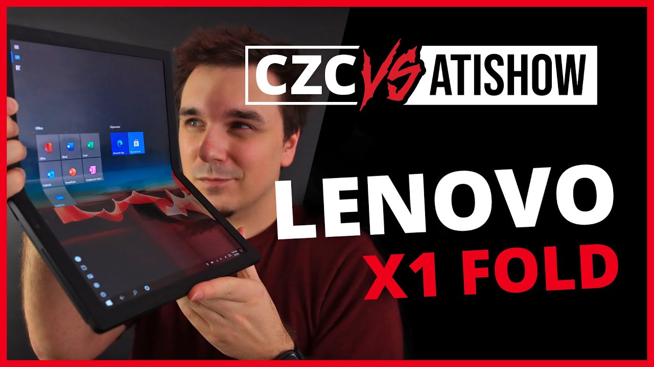 Tablet? Notebook? Knížka?! - Lenovo ThinkPad X1 Fold Gen 1! | CZC vs AtiShow #37