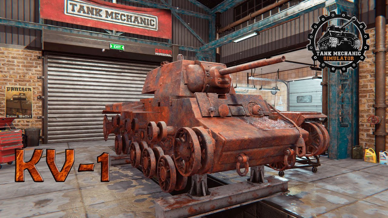 Restoration KV-1 - Tank Mechanic Simulator