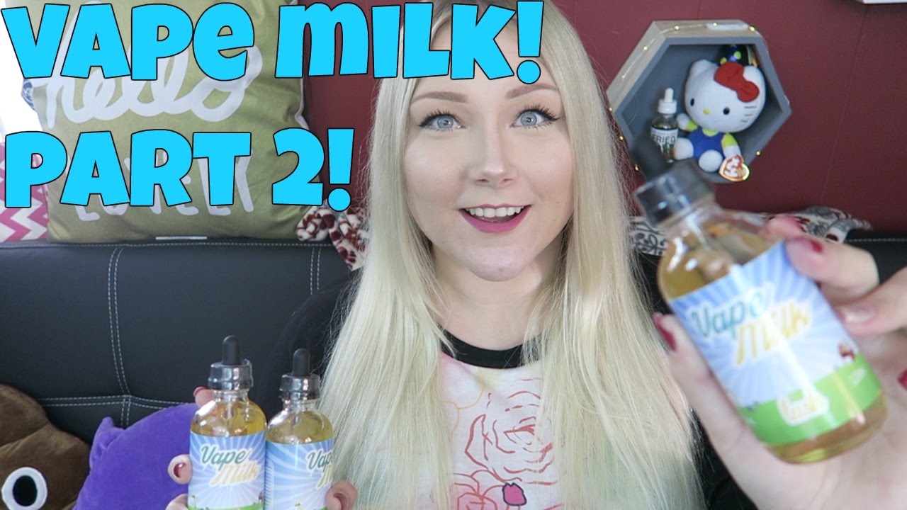 Vape Milk PART 2 - Blind Taste Test + Coupon Code! | TiaVapes Review