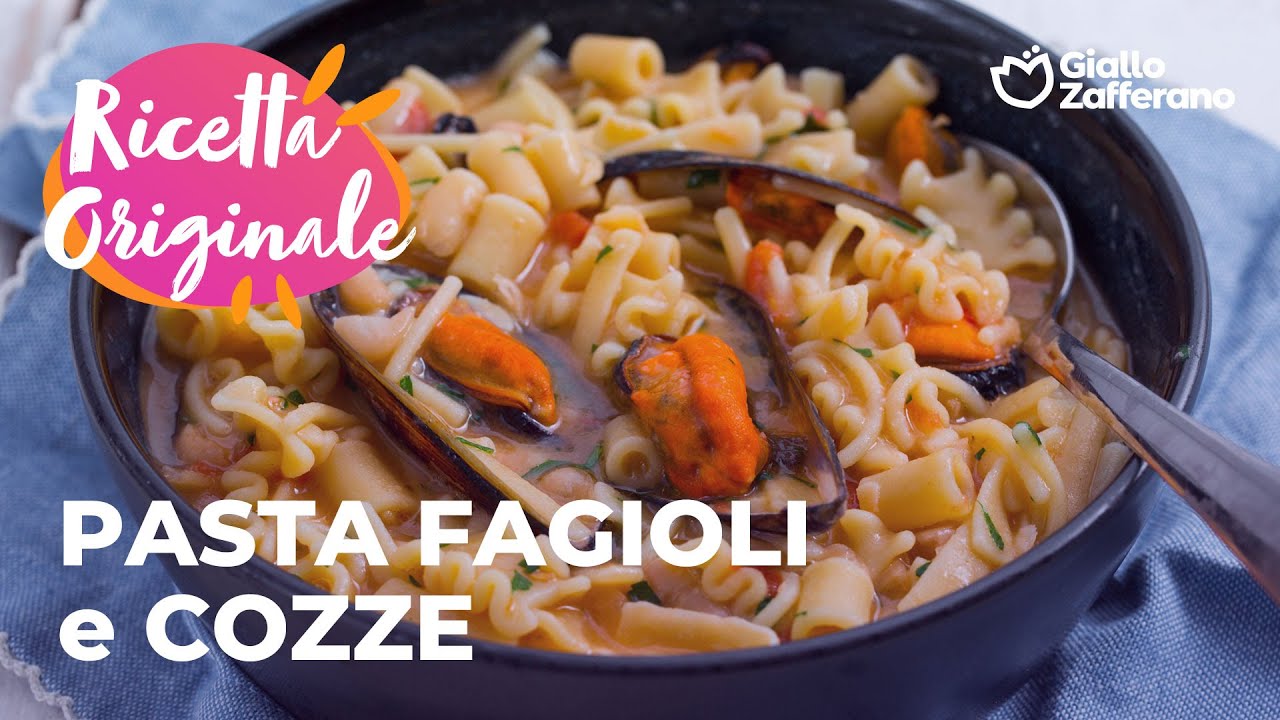 PASTA FAGIOLI e COZZE: CUCINA RUSTICA e CASALINGA😋🍝🌿