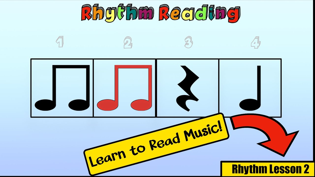 Rhythm Reading Lesson 2 - Kodaly