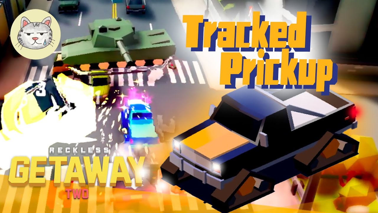 Reckless Getaway 2: Tracked Pickup in Krookville and win the challenges | Gameplay