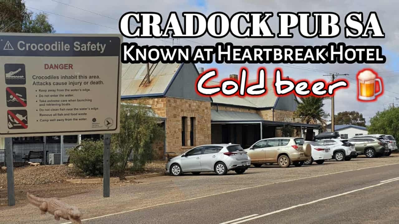 Cradock Pub, SA ,,,, The Heartbreak hotel has Outback Cold beer... a must visit/