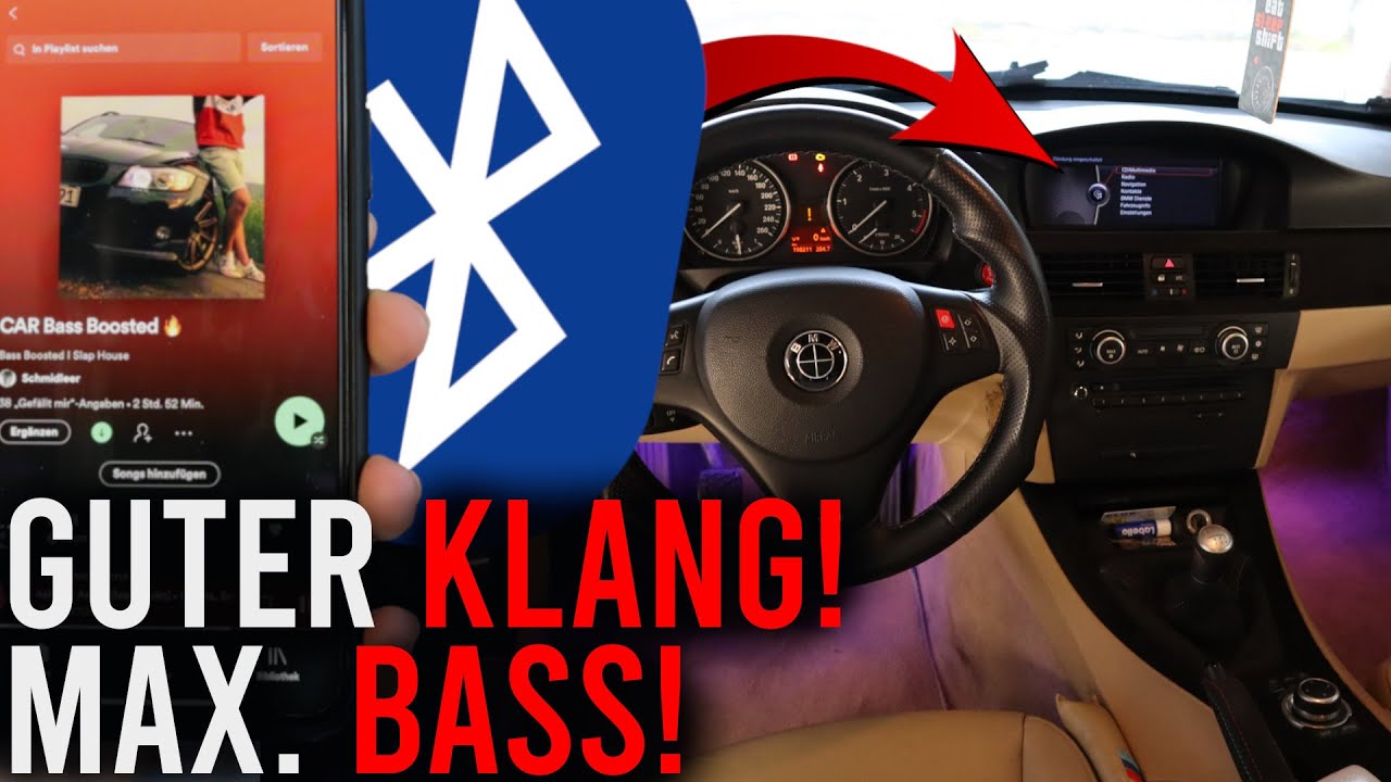 An JEDEM Auto Bluetooth nachr&uuml;sten! (OHNE St&ouml;rger&auml;usche!)