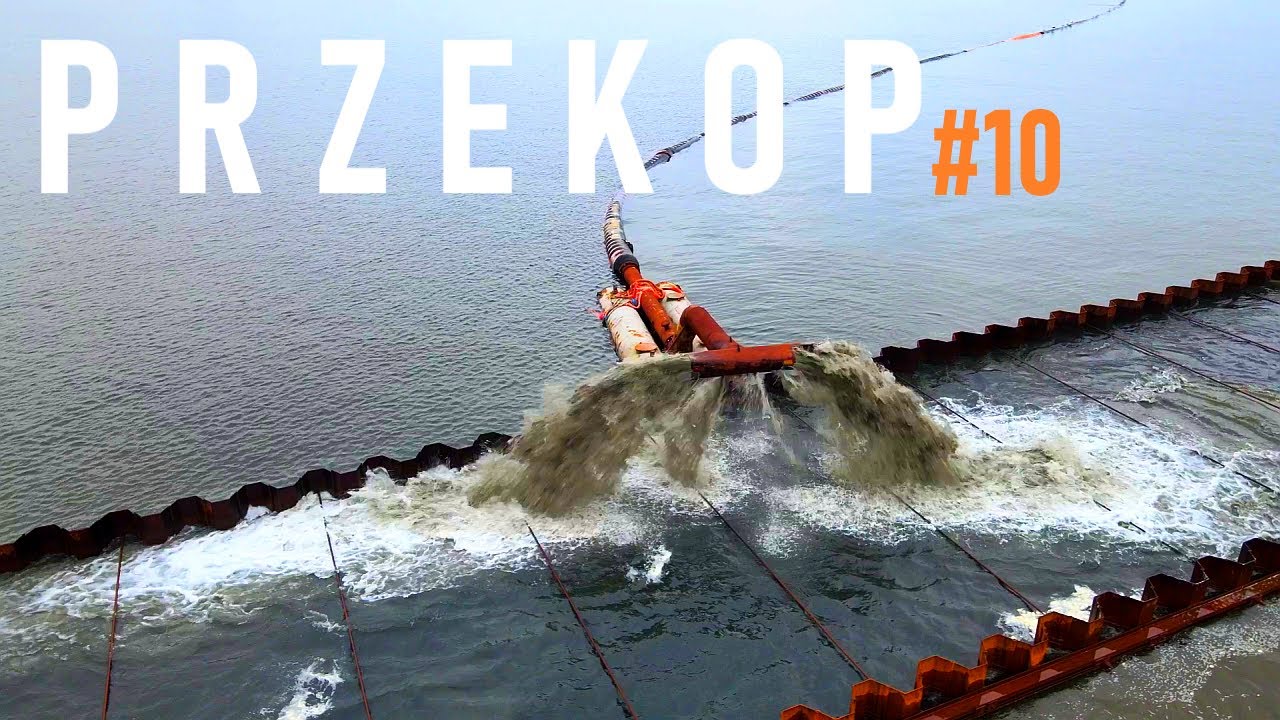 Przekop MIERZEI WIŚLANEJ | Budowa FALOCHRONÓW| Odcinek północny | Listopad 2020