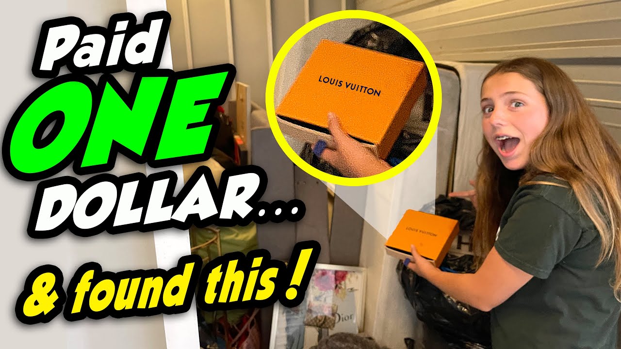 I paid ONE DOLLAR for this storage unit... And found THIS!