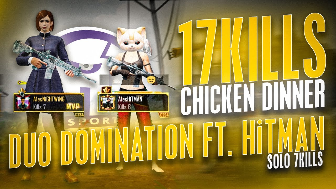 Duo domination ft. Hitman in PMNBL Pre-Final | 7 solo kills | A1esNIGHTWiNG