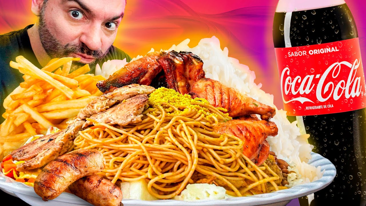 ALMO&Ccedil;O DO CORBUCCI no self-service!! o MAIOR prato de PARNA&Iacute;BA!