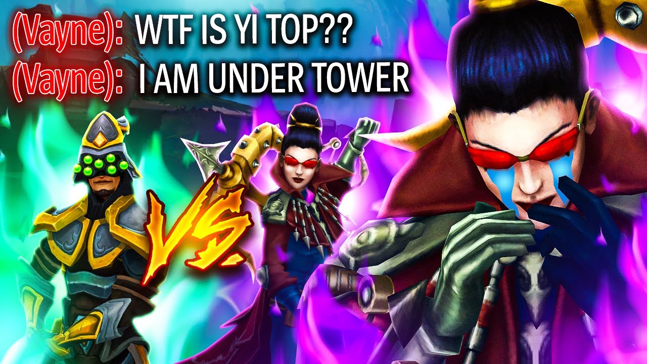 NO MERCY FOR VAYNE TOP PLAYERS...