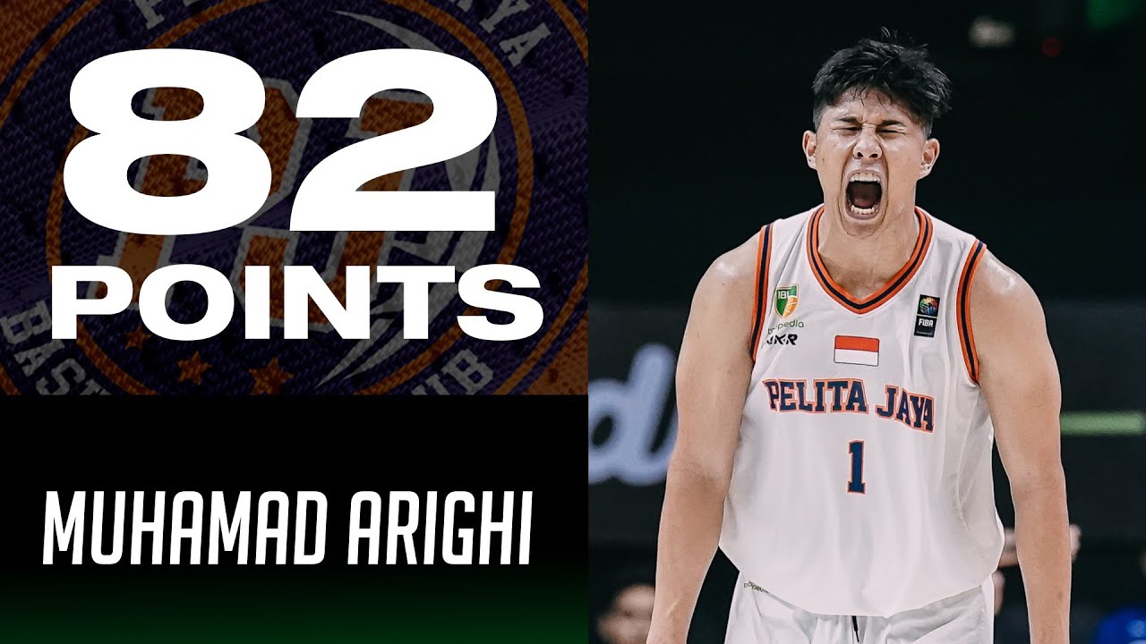 SECOND RANK! Muhamad Arighi Drops 82 Points! | IBL Playoffs -  Finals 2023