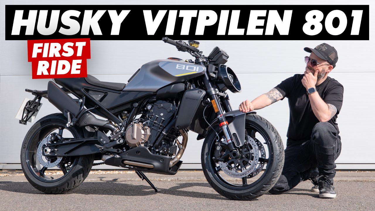 Первая поездка на Husqvarna Vitpilen 801 2025 года: лучший мотоцикл в их жизни?