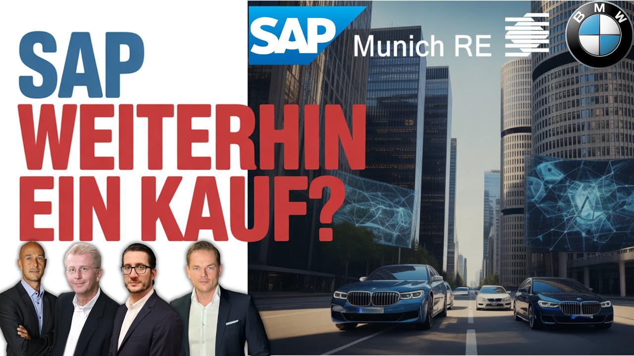 Munich Re (M&uuml;nchener R&uuml;ck) mit Zahlen - BMW & SAP im Fokus