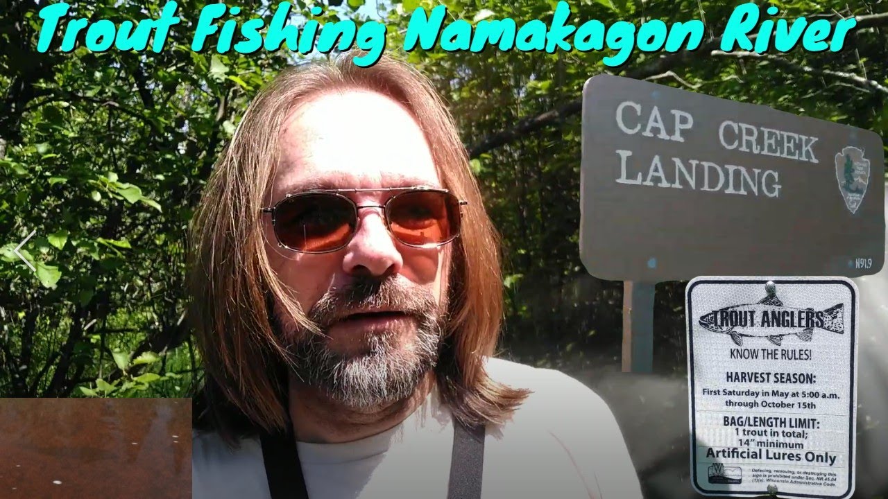 Namakagon River Trout Fishing #fishing #troutfishing #Namakagonriver