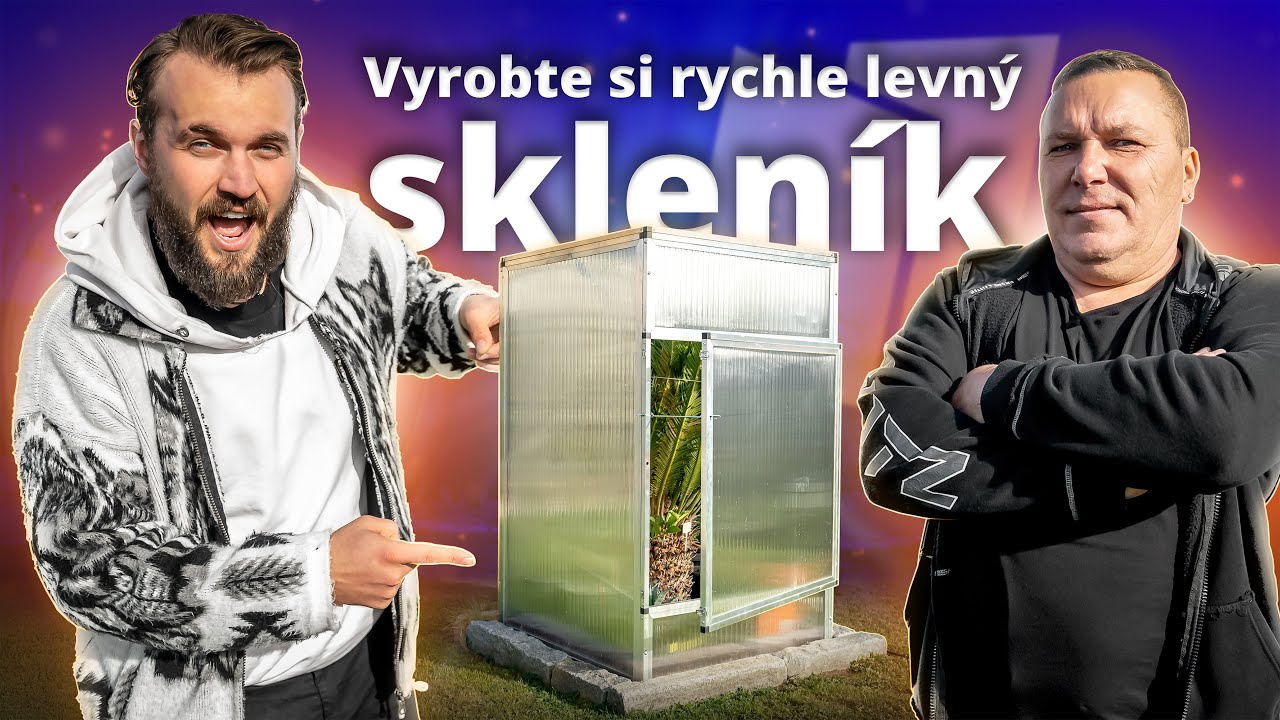 Rychlý a LEVNÝ skleník na EXOTICKÉ ROSTLINY - jak a z čeho ho vyrobit, aby přežili zimu