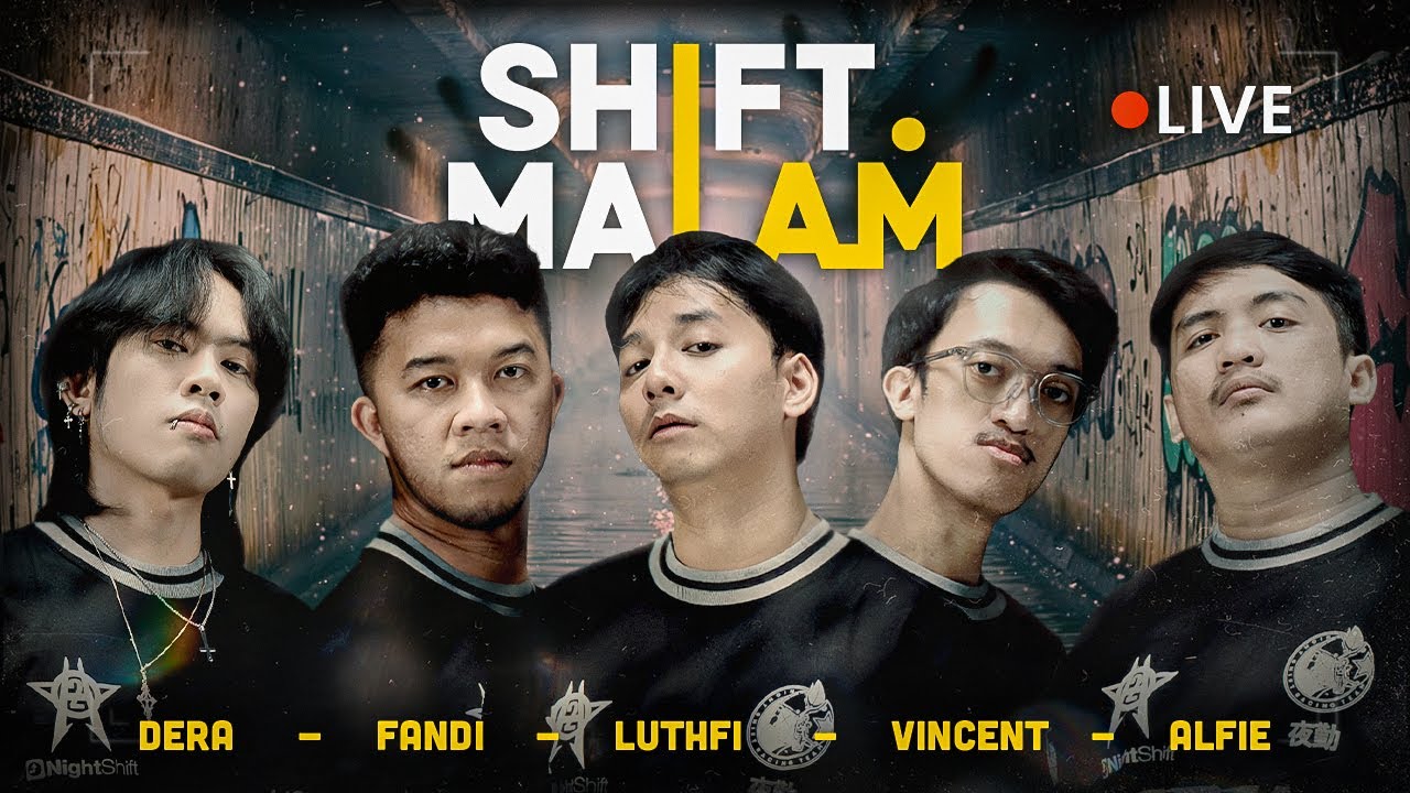SHIFTMALAM DENGAN STUDIO BARUU !! @fandidk @AlfieAdityaa @vincentsiusssel