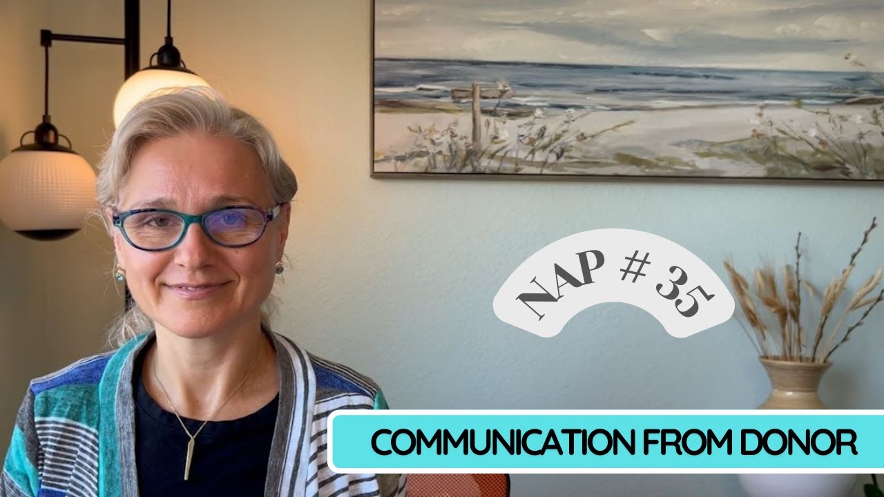 NAP 35 &ndash; Communication from Donor