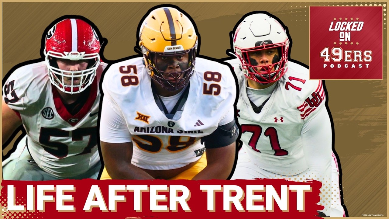 FUTURE 49ERS: NFL Draft OT Prospects Monroe Freeling, Caleb Lomu, Max Iheanachor
