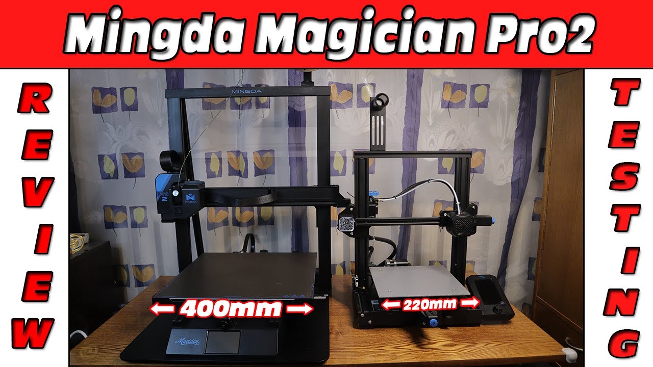 Mingda Magician Pro2 - Affordable Big Size 3D Printer