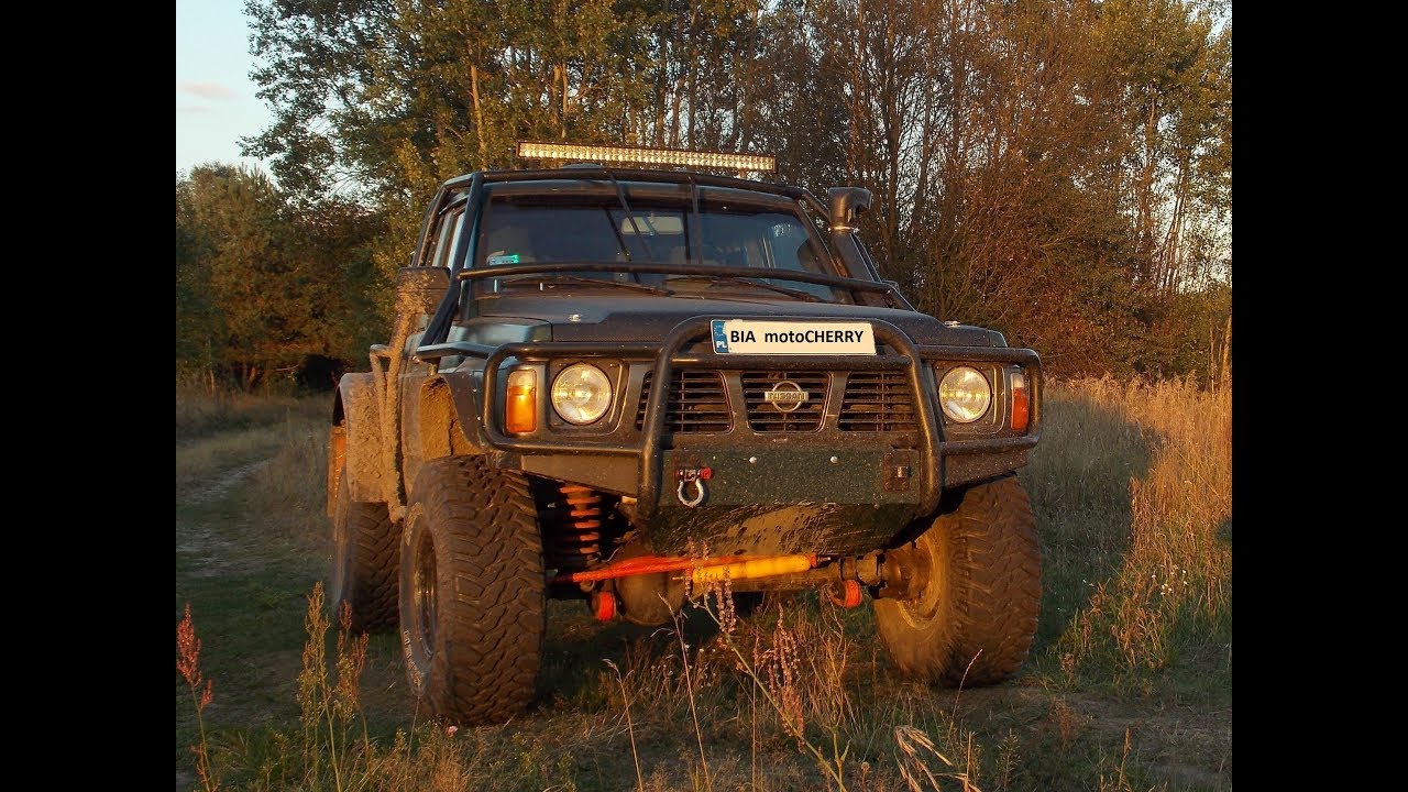 Nissan Patrol, lift OME+, opony 35