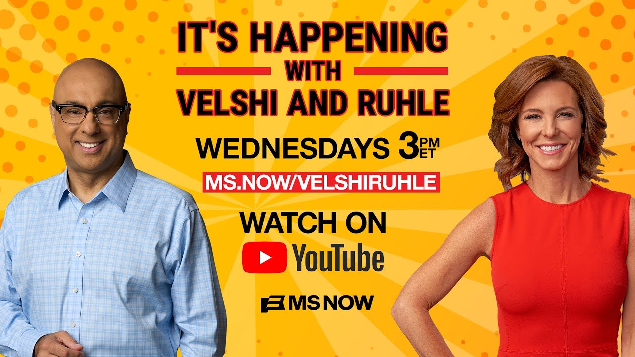 It&rsquo;s Happening with Velshi & Ruhle | MS NOW LIVE Q&A