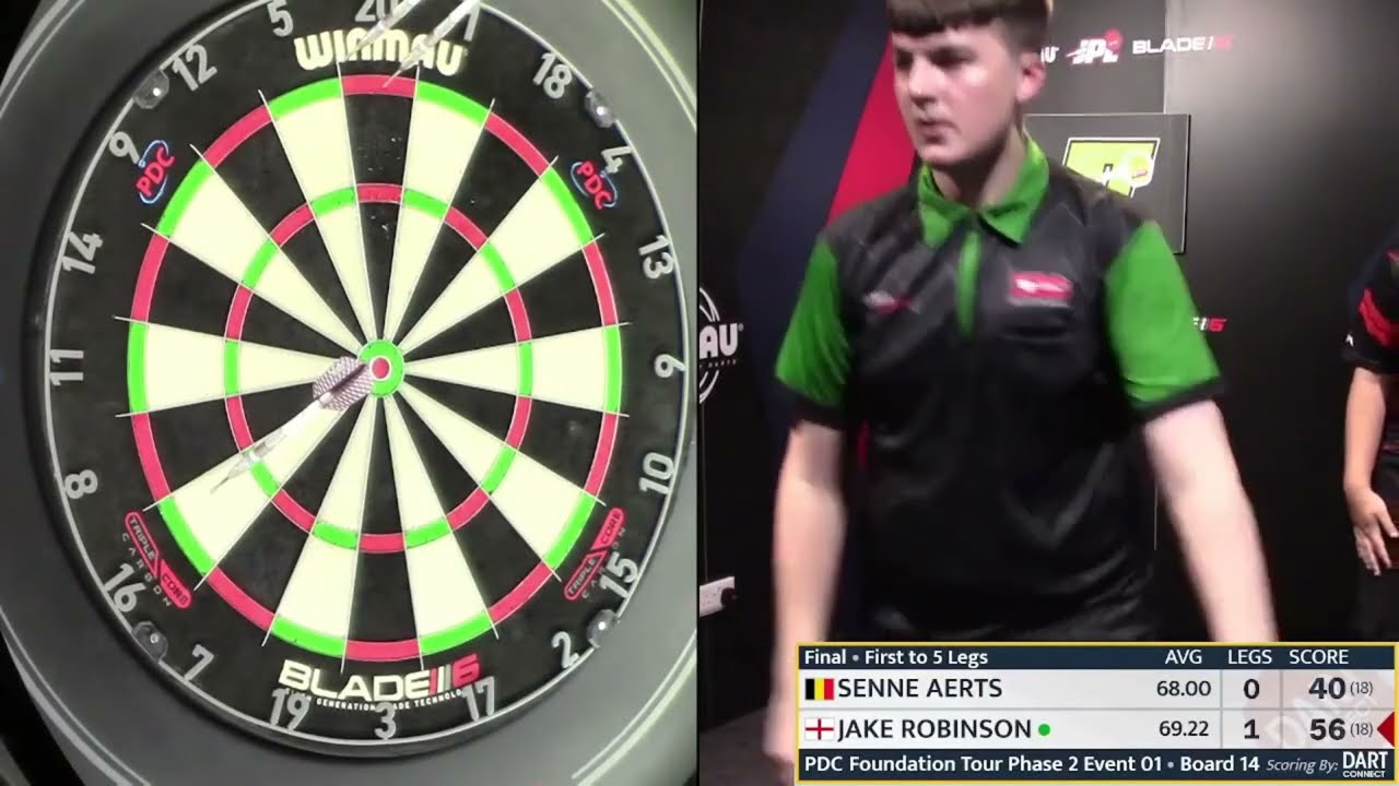 Senne Aerts vs Jake Robinson Highlights / JDC Foundation Tour Phase 2 01 Final 2025