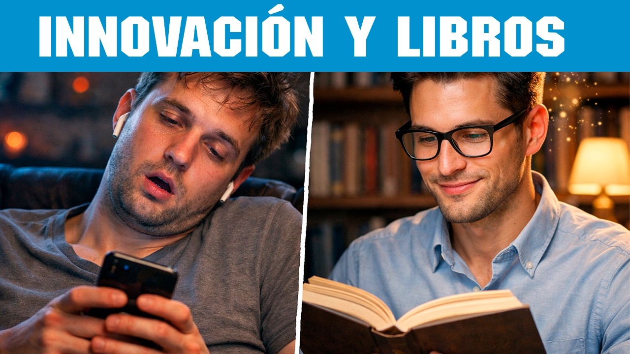Menos scroll, más libros: el origen cognitivo del emprendimiento