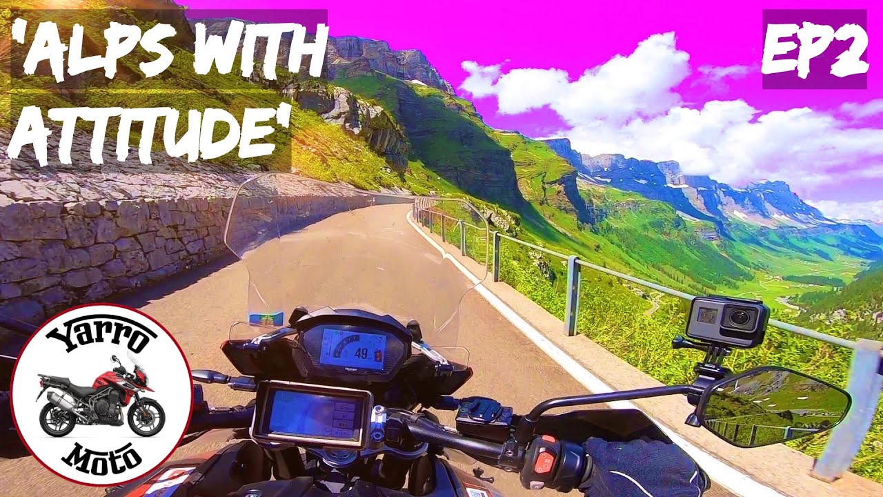 Ep 2 - Motorcycle tour of the Swiss, Italian & Austrian Alps