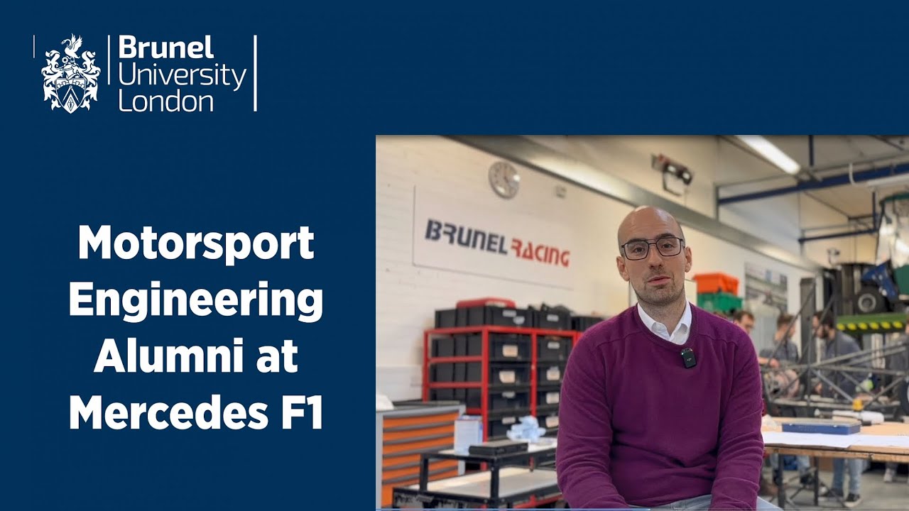 Luca: Motorsport Engineering student to Mercedes F1 Team