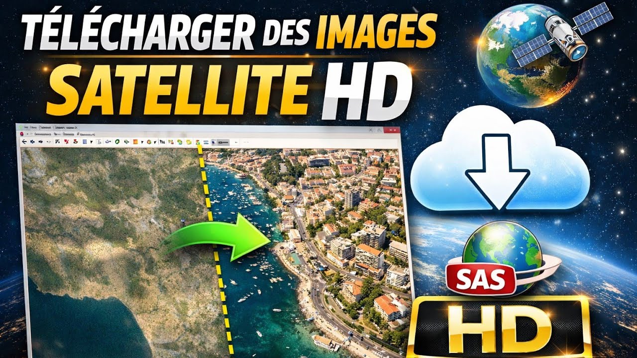 🔴 Télécharger des images satellites HD gratuitement avec SASPlanet