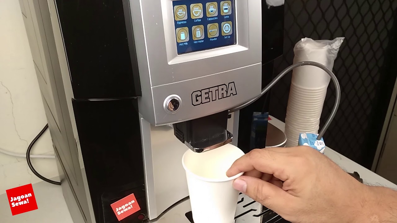 Panduan penggunaan mesin kopi GETRA QLT-006 / CLT-006