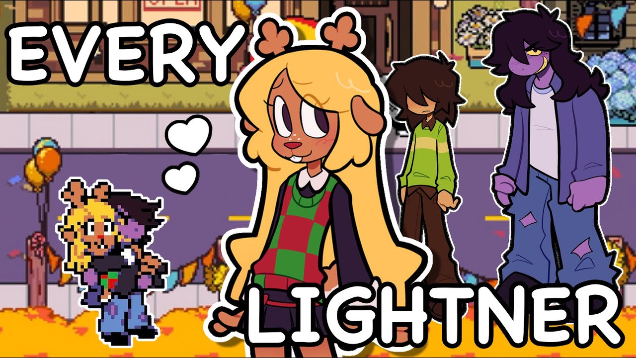 Рисую ВСЕХ персонажей DELTARUNE, часть 1: Светлые