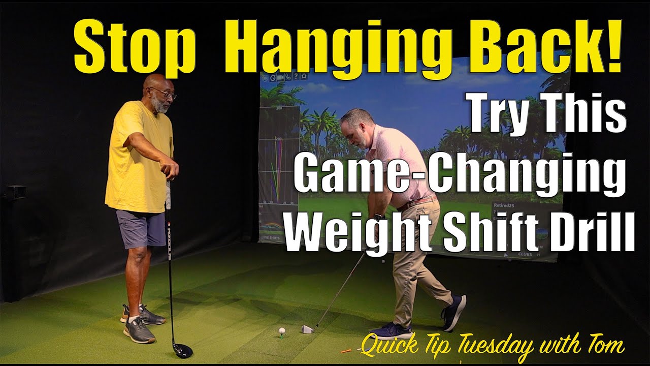 Fix Your Weight Shift Instantly with This Simple Step Drill!