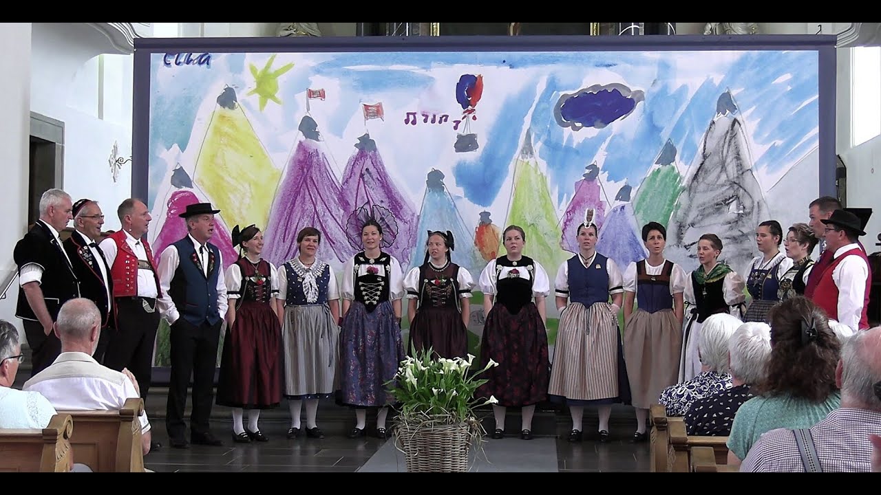 Vergässed nid! von Emil Wallimann - Dirigentenkurs-Chor ZSJV- NWSJV 2024 (Jodlerfest Sempach 2024)