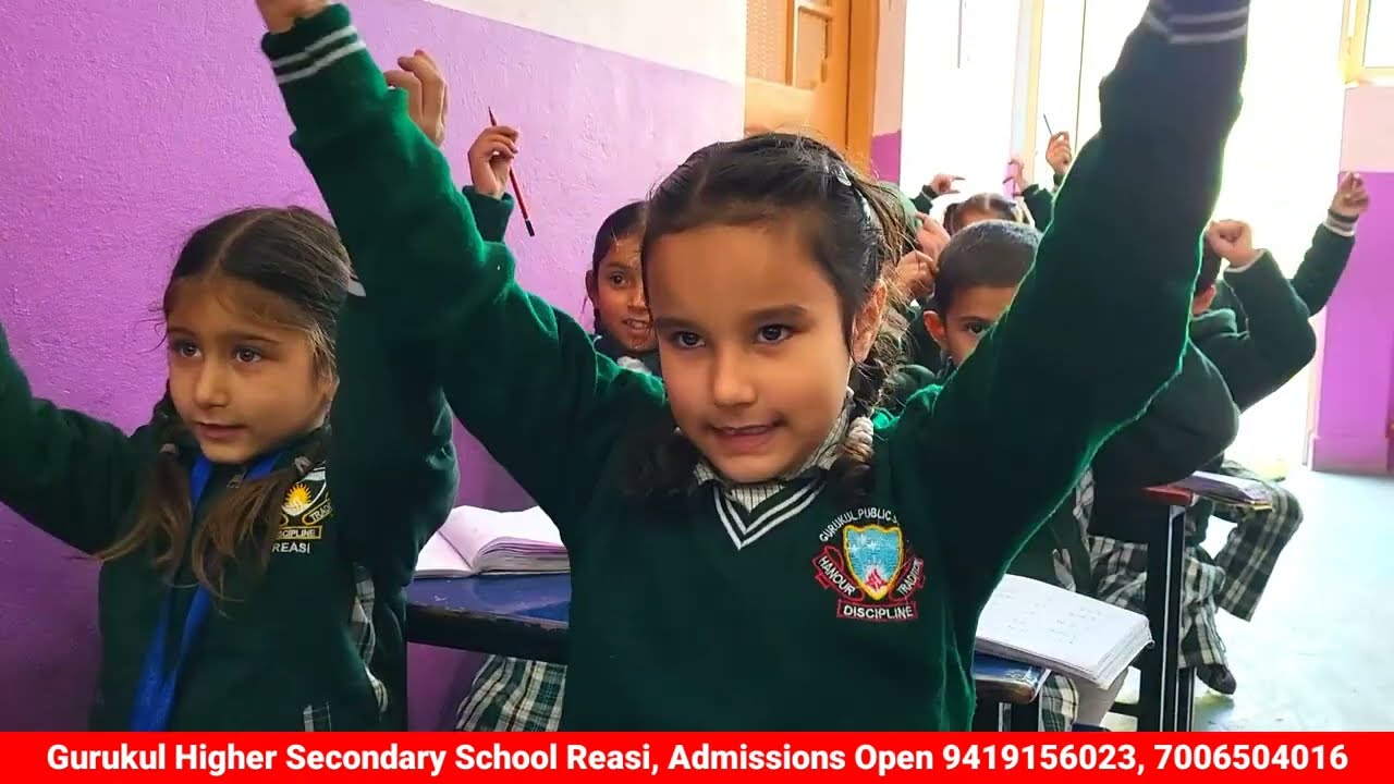 Gurukul Higher Secondary School Reasi | Registration Open | 9419156023, 7006504016