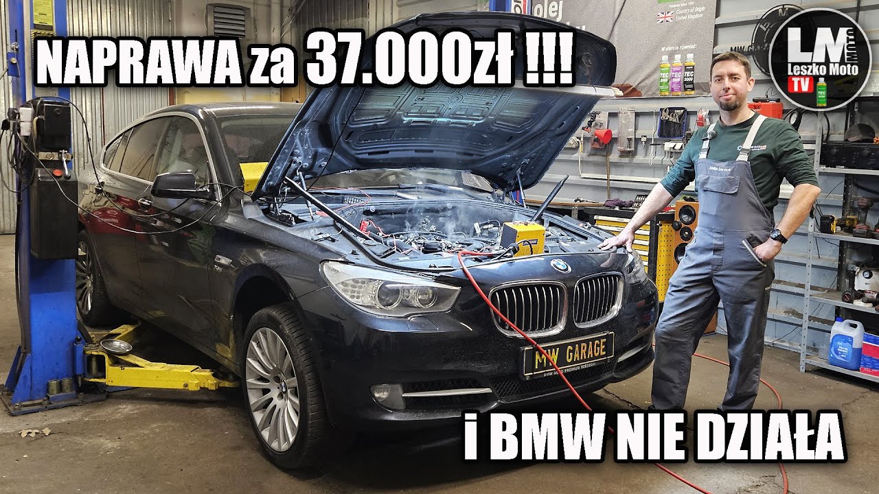 Zapłacił 37.000zł za naprawę BMW 5GT a auto dalej jest NIESPRAWNE !!!