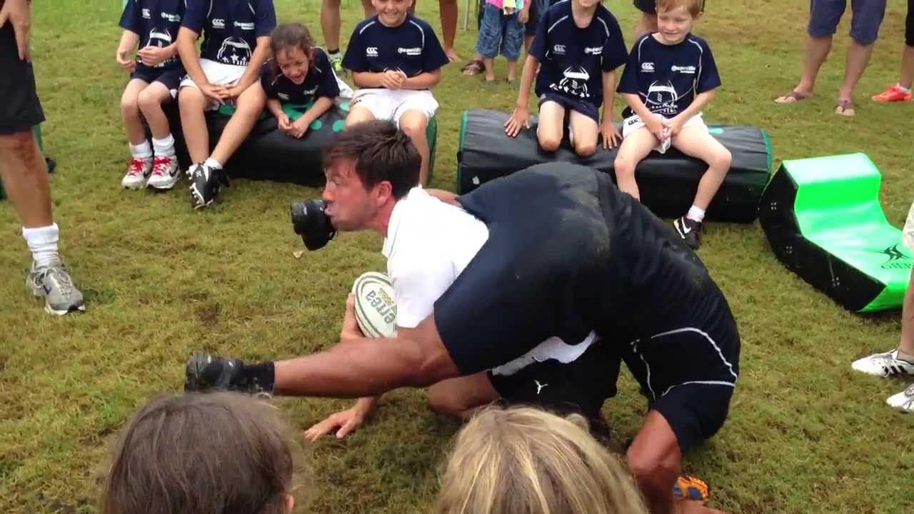 Jason Robinson, Jason Leonard, Will Greenwood & Roger Black lead the SSE Rugby Academy.