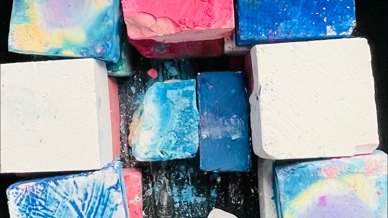 Fresh gym chalk blocks for Friday!