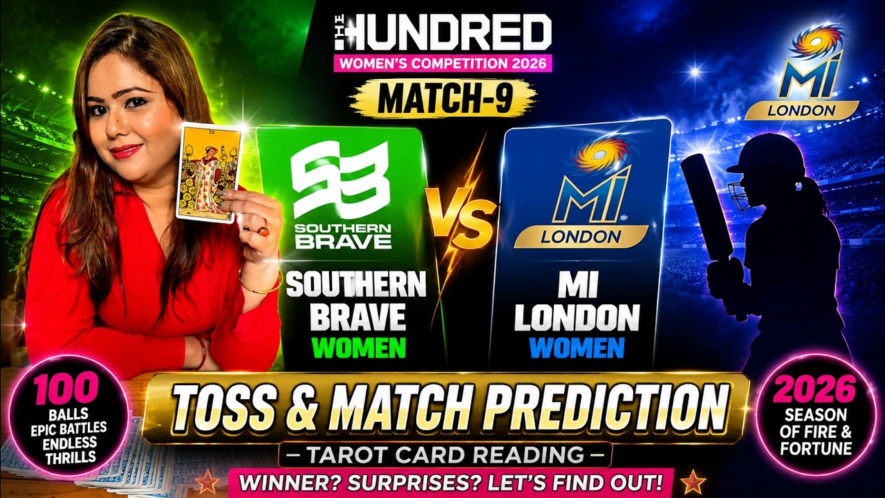 Southern Brave Women против MI London Women (Матч-9): Прогнозы | The Hundred Women Competition 2026