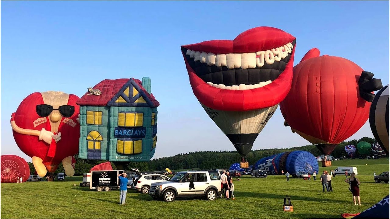 MJ Ballooning | Saturday PM Launch | Midlands Air Festival 2018