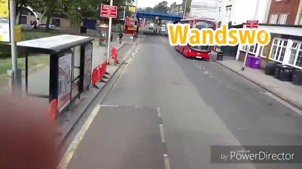 FULL ROUTE VISUAL | London Bus Route 77 - Tooting Station to Waterloo | EH308 (YX18KXW)