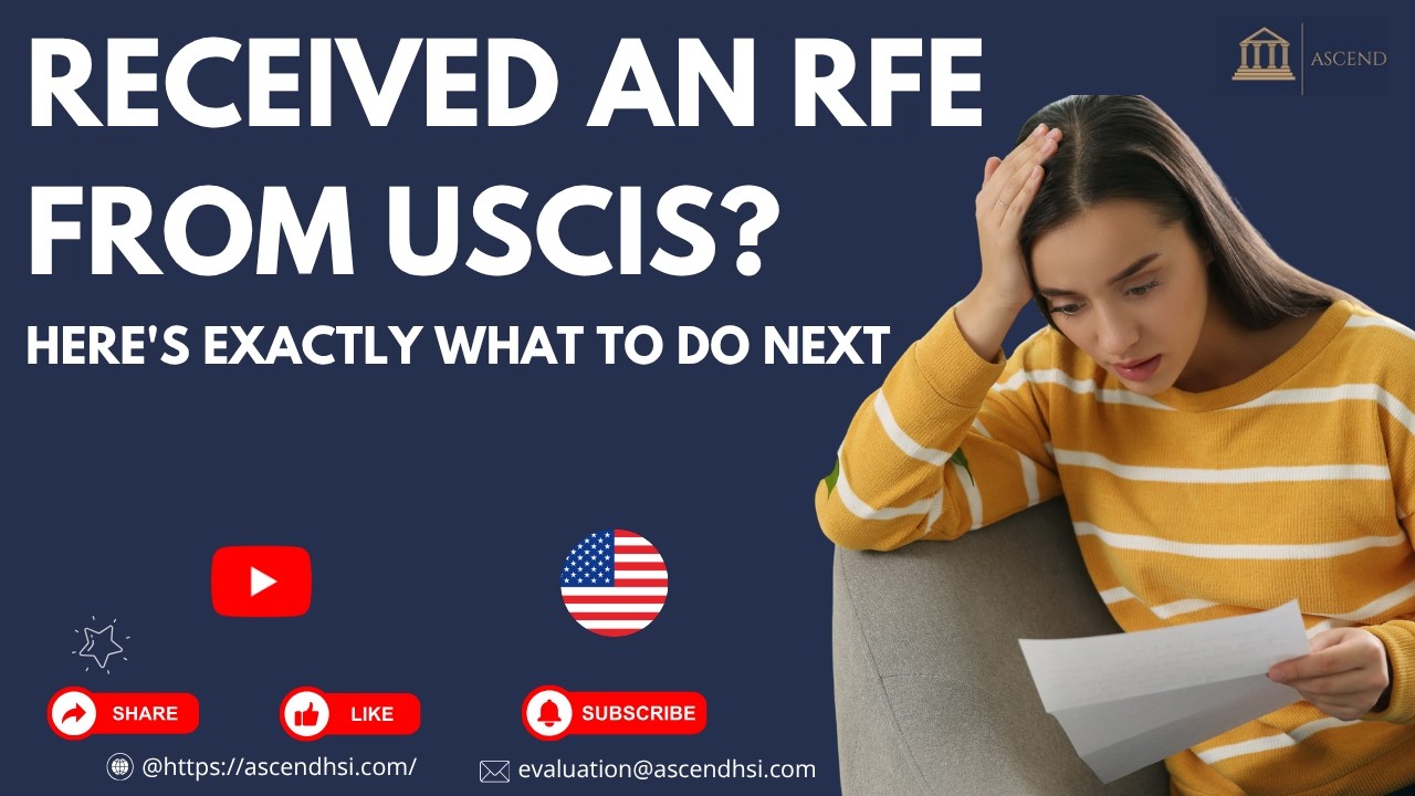Получили запрос на предоставление доказательств (RFE) от USCIS? Вот что нужно делать дальше