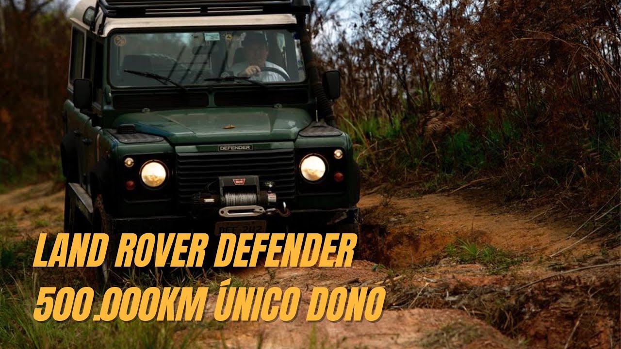 LAND ROVER DEFENDER VIRANDO 500.000KM COM ÚNICO DONO