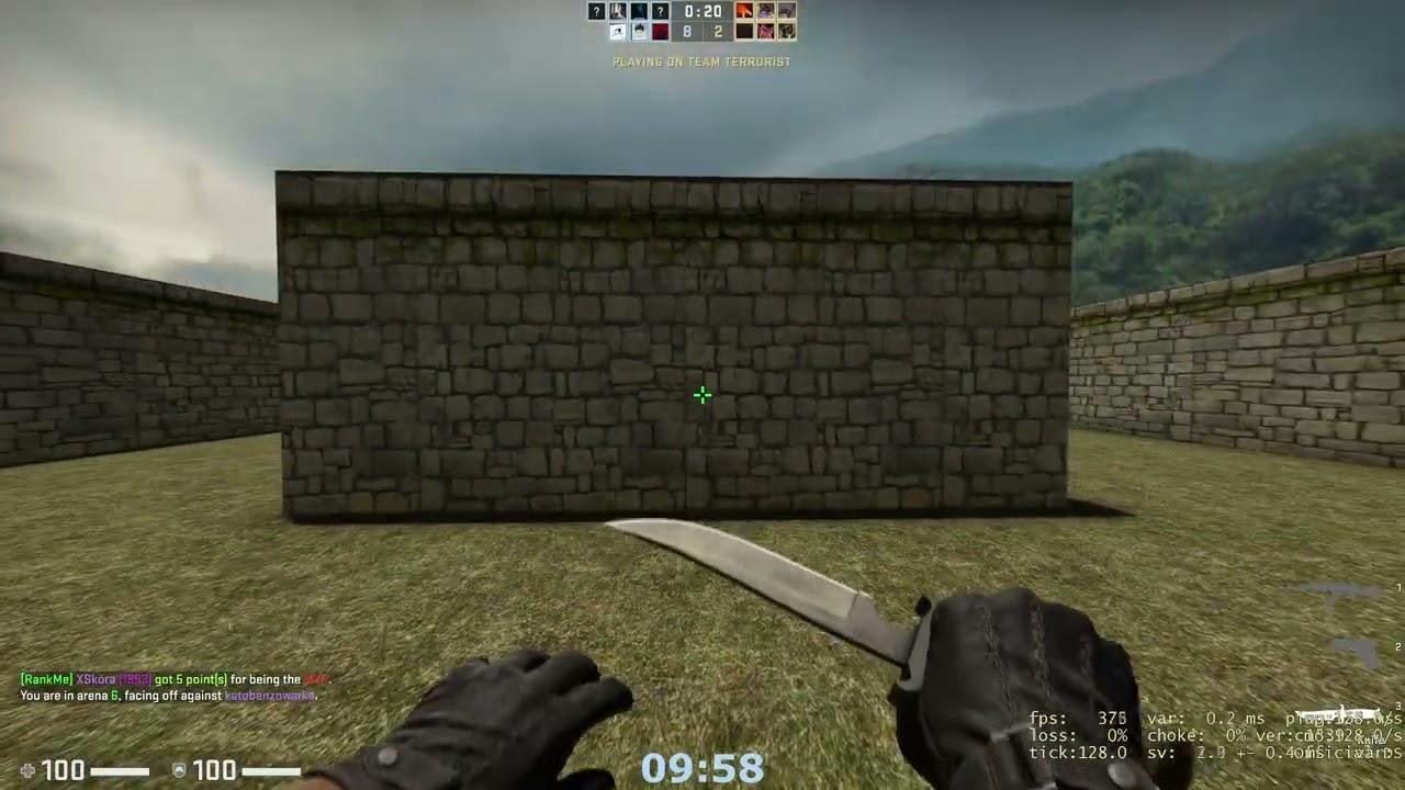 Recorded at 240 FPS 1440P Rendered With 59.94 FPS + Force Resample Arena