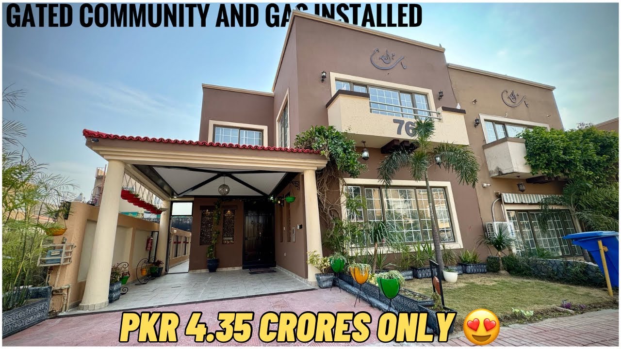 11 Marla Back-Lawn Defence Villa For Sale in REASONABLE PRICE in DHA Sector F Islamabad