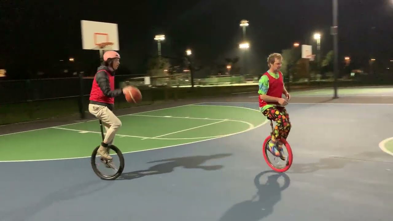 Unicycle Basketball in Berkeley — Game 2 — December 30, 2025